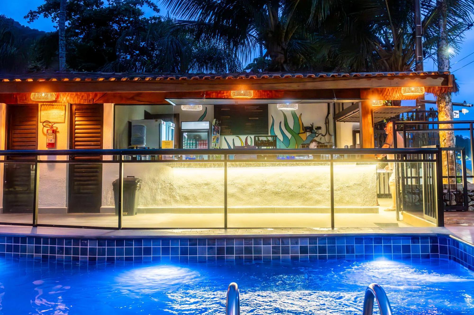 Mar E Praia Hotel Ubatuba Kültér fotó